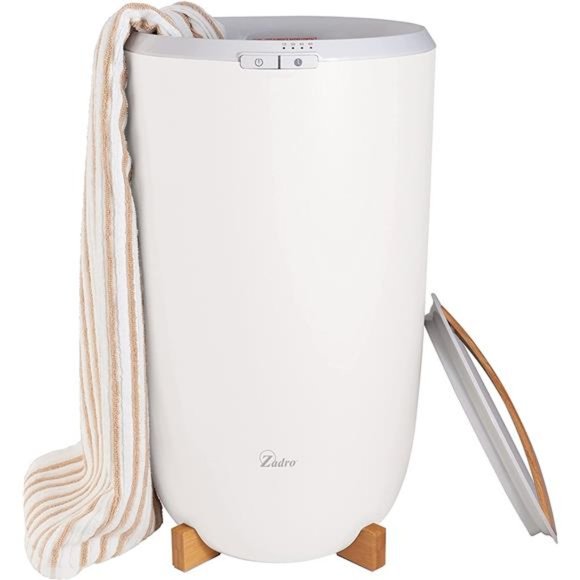 Large Hot Towel Warmer Bucket Timer Electric Towel Warmer for Bathroom Auto-Shut - Picture 1 of 6